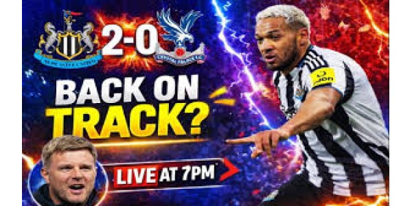 Newcastle United 2:0 Crystal Palace